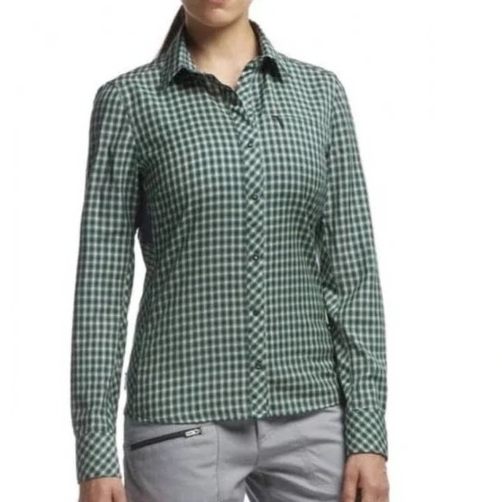Icebreaker Terra Plaid Long-Sleeve Shirt Size Large